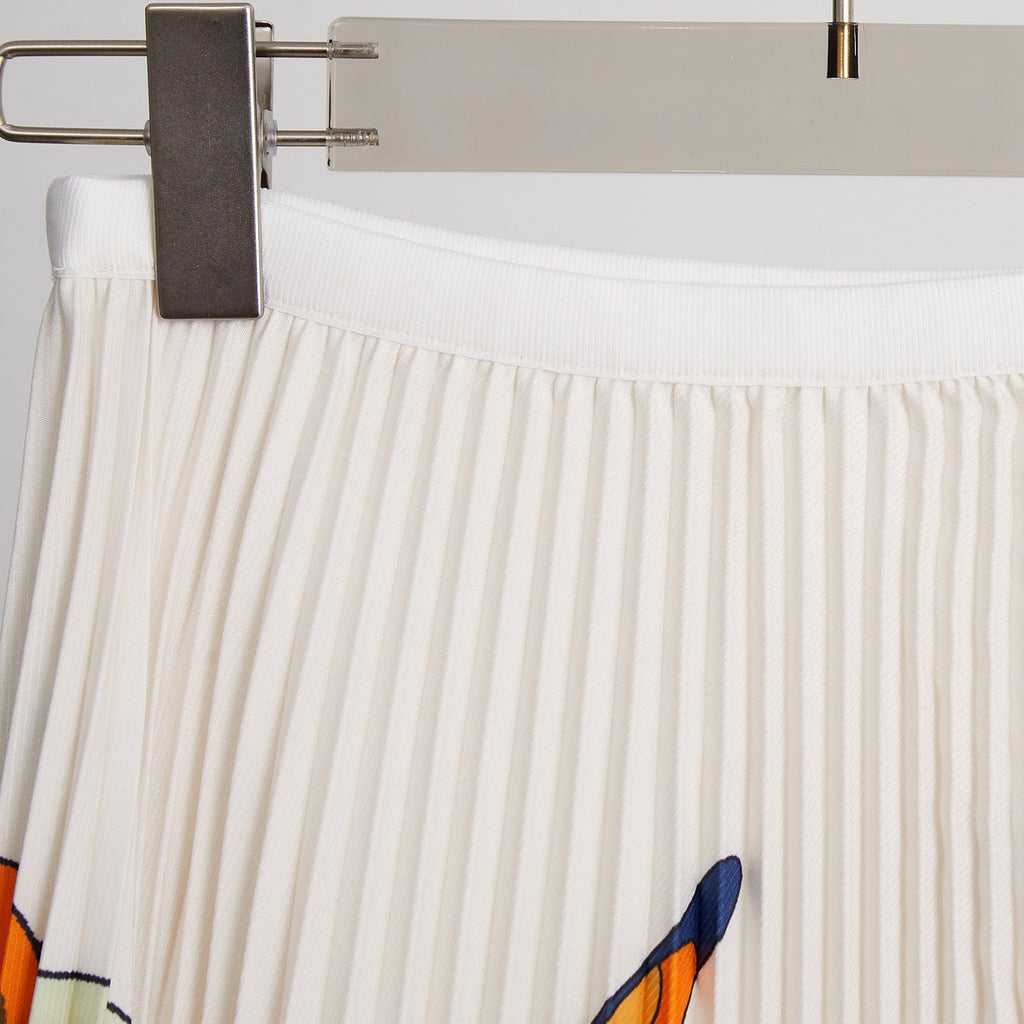 Ensemble 2 pièces jupe col rond haut menches longue jupe élastique - IRRESISTIBLE